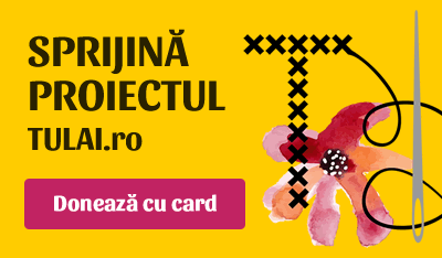 Sprijină proiectul Tulai.ro, donează oricât, online, cu cardul